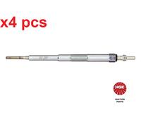 X4 PCS FITS FOR SUBARU FORESTER 2.0 D AWD GLOW PLUG 92828 NGK