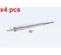 X4 PCS FITS HYUNDAI ACCENT IV SALOON GLOW PLUG GN127 FITS FOR BORGWARNER (BERU)