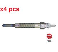 X4 PCS FITS HYUNDAI H100 VAN 2.5 D GLOW PLUG 2189 NGK