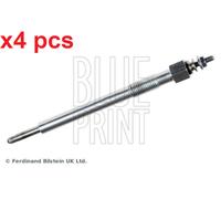 X4 PCS FITS ISUZU TROOPER III 3.0 DTI GLOW PLUG ADZ91810 BLUE PRINT