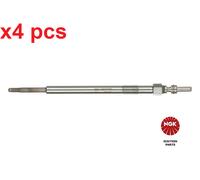 X4 PCS FITS JEEP GRAND CHEROKEE IV 3.0 CRD V6 4X4 GLOW PLUG 92443 NGK