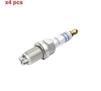 X4 PCS FITS MERCEDES-BENZ C-CLASS C 200 KOMPRESSOR SPARK PLUG 0242235766 BOSCH