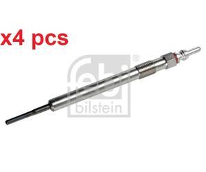 X4 PCS FITS OPEL ASTRA J 1.6 CDTI GLOW PLUG 176775 FEBI BILSTEIN