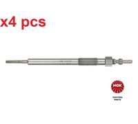X4 PCS FITS OPEL ASTRA J 1.7 CDTI GLOW PLUG 91586 NGK