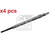 X4 PCS FITS SUZUKI JIMNY OPEN OFF-ROAD VEHICLE 1.3 GLOW PLUG 31248 FEBI BILSTEIN