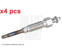 X4 PCS FITS TOYOTA CRESSIDA SALOON 2.2 D GLOW PLUG ADT31803 BLUE PRINT