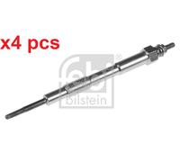 X4 PCS GLOW PLUG 47148 FEBI BILSTEIN
