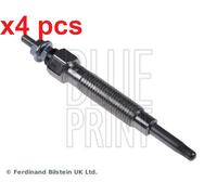 X4 PCS GLOW PLUG ADG01801 BLUE PRINT