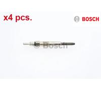 X4 PCS GLOW PLUGS SET X4 PCS. 0 250 202 022 BOSCH I