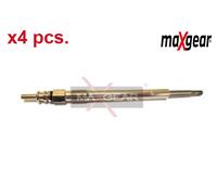 X4 PCS GLOW PLUGS SET X4 PCS. 66-0036 MAXGEAR I