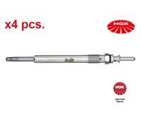 X4 PCS GLOW PLUGS SET X4 PCS. 6649 NGK I