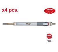 X4 PCS GLOW PLUGS SET X4 PCS. 90007 NGK I