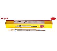 X4 PCS GLOW PLUGS SET X4 PCS. 97055 NGK I