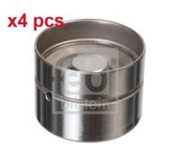 X4 PCS HYDRAULIC TAPPETS LIFTERS SET X4 06053 FEBI BILSTEIN I