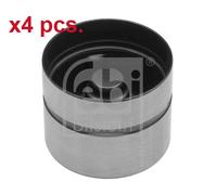 X4 PCS HYDRAULIC TAPPETS LIFTERS SET X4 14957 FEBI BILSTEIN I