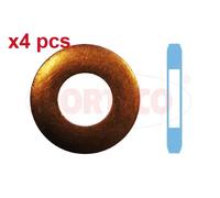 X4 PCS SEAL RING NOZZLE HOLDER X4 SET 49430629 CORTECO I