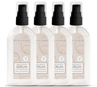 x4 Snail Mucin Essence Serum & Hyaluronic Acid - All In One Advanced Skin Repair, Deep Hydration, Blemish & Fine Line Removal - Snail Secretion Filtrate - Korean Inspired - UK Based Brand