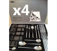 Stellar Rochester 44 Piece 18/10 Polished Cutlery Set - Boxed - BL58, NEW
