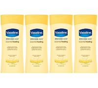 x4 Vaseline Intensive Care Essential Healing Dry Skin Body Lotion 200ml