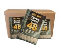X40 Box of Alcotec 48 Pure Turbo Yeast, Made in England, Up to 21% Alcohol, High Alcohol 21% Homebrew Vodka Spirits Wine Cider