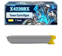 X4220RX Toner Cartridges Compatible for Samsung MultiXpress SL-X4250LX SL-X4300LX X4220RX Printers, With Chip Large Capacity 33000 Pages (1 Pack Yellow)