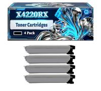 X4220RX Toner Cartridges Compatible for Samsung MultiXpress SL-X4250LX SL-X4300LX X4220RX Printers, With Chip Large Capacity 33000 Pages (4 Pack Black)
