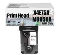 X4E75A MOH50A Print Head, Compatible for HP 508 510 511 516 518 519 531 536 538 539 618 525 528 582 585 588 589 Printers -- High Print Volume with Chip X4E75A