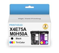 X4E75A MOH50A Print Head, Printhead ABS Rustproof Plotter Printer Accessories Replacement For HP Smart Tank 508 510 511 516 518 519 531 536 538 539 618 525 528 582 585 588 589 Printers,1 Set-1 PACK