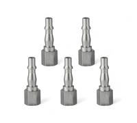 x5 Genuine PCL Air Line Airflow Female Adaptor 1/4 BSP Fitting Connector