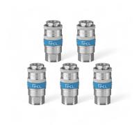 x5 Genuine PCL Air Line Airflow Female Coupling 3/8 BSP Fitting Connector