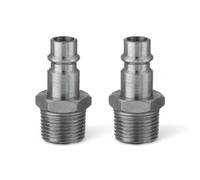 x5 Genuine PCL Air Line XF Euro Range Male Adaptor 3/8 BSP Fitting Connector