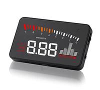X5 Hud 3.5 Inches Universal Car Hud Head Up Display Obd2-X5 System With Alert System Advanced Technology