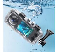X5 Universal Stealth Diving Housing Pro for Insta360 X5: 60m IPX8 Waterproof, 360° Anti-Vignetting & Extreme Shockproof Protection,Case for Diving/Skiing/Skydiving