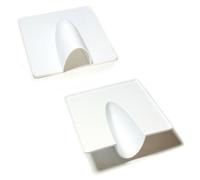 X50 White Brick Buster Plate Cable Blow Out Grommet/Roman Nose Aerial Coax Sky
