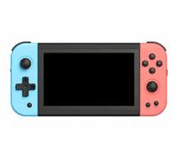 X51 Handheld Game Console 5.1 Inch HD IPS Display, 32GB, Built-in Retro Arcade Games, Linux System, Rechargeable Battery, Portable Gaming Player, Support HDMI & Dual Players （Red and Light Blue）