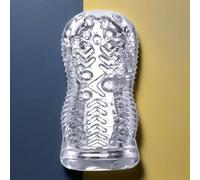 X5a-Transparent Silicone Materia Men Personal Cup for Male, Cup Suitable Size and Easy to Carry, Which is Very Convenient for Travelers to Use When Going Out