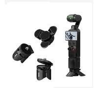 X6 Action Camera Mini Triop, for Insta360 x6 for OSMO Pocket 4P/4/3 Magnetic Folding Tripod Mount, Aluminum Desktop Camera Stand with 1/4" Screw for Travel Vlogging
