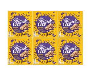 x6 Cadbury Brunch Peanut Bar 6 Pack(36 Bars)
