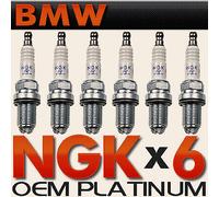 ( x6 )GENUINE NGK LASER PLATINUM SPARK PLUGS 3199/BKR6EQUP BMW AUDI MINI PORSCHE