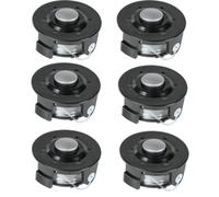 X6 Makita Grass Trimmer Spool 6M Line Metal Bump Head Dur181Z Dur193Z Dur180