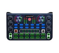 X60 Sound Card English Version Professional Sound Cards Aud-io Mixer For Broadcast KTV Singing Live Sound Mixers