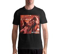 X6Better Ted Nugent Casual Man's Tops Short Sleeve Pattern Tee Black T-Shirt