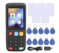 X7 NFC Card Reader,RFID Card Copier Readers Writer Duplicator for IC ID Cards,Smart Card RFID Copier ID IC Reader Writer HD Full Color Screen (5 UID Buckles 5 T5577 Cards 5 T5577 Buckles)