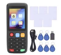 X7 NFC Card Reader,RFID Card Copier Readers Writer Duplicator for IC ID Cards,Smart Card RFID Copier ID IC Reader Writer HD Full Color Screen (5 UID Buckles 5 UID Cards)