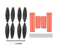 X8 Drone Landing Gear Extended Height Leg Protector Lightweight Fan Wings Compatible Spare Parts Accessory(ORANGE SET)
