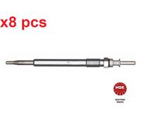 X8 PCS FITS BMW 7 740 D GLOW PLUG 91570 NGK