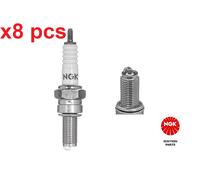 X8 PCS FITS FERRARI F40 3.0 SPARK PLUG 7471 NGK
