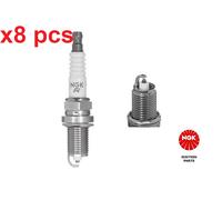 X8 PCS FITS JEEP GRAND CHEROKEE 5.2 I 4X4 SPARK PLUG 5155 NGK