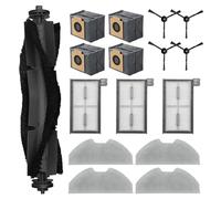 X8 Pro Accessory Set for Eufy X8 Pro Robot Vacuum Cleaner, 1 Main Brush, 4 Side Brushes, 3 HEPA Filters, 4 Wipes and 4 Dust Bags, Replacement Parts Accessories for Eufy X8 Pro