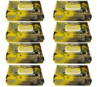 X8 Uniwipe Ultragrime 100% Biodegradable Festival Wash Wipes Camping X80Pk 5660